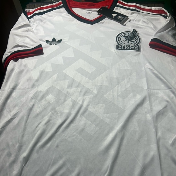 Reebok Other - ADIDAS MEXICO National Team Men's White JERSEY Sz M,L,XL, or XXL New w tags